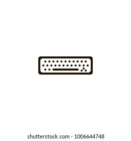 keyboard icon. sign design
