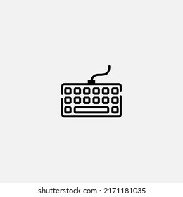 Keyboard icon sign vector,Symbol, logo illustration for web and mobile