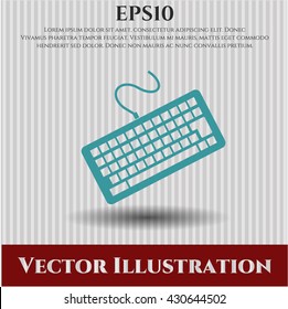 Keyboard icon or symbol