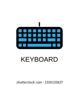 Keyboard icon. Keyboard symbol design. Stock - Vector illustration can be used for web