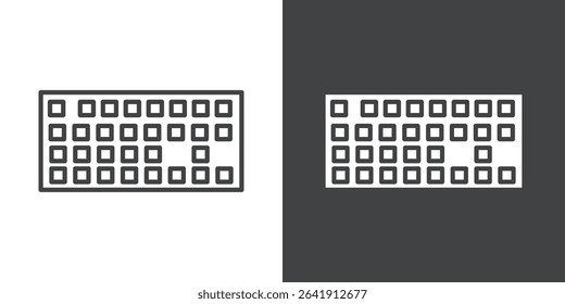 Keyboard icon symbol illustration logo