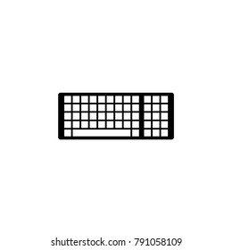 keyboard icon vector 