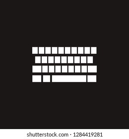 keyboard icon. keyboard vector design. sign design