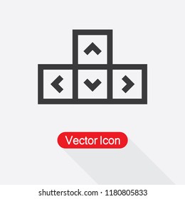 Keyboard Icon Vector Illustration Eps10