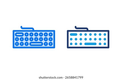 Ícone de teclado ilustração de vetor. símbolo e sinal de teclado