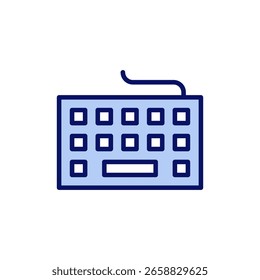 Icono de teclado. Vector y símbolo de teclado