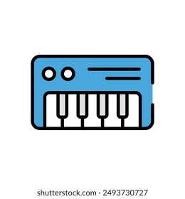 Keyboard icon vector stock illustration