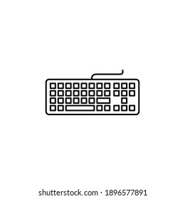 Keyboard icon vector. keyboard vector symbol
