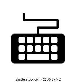 Keyboard Icon Vector Symbol Design Illustration