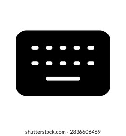 Keyboard Icon Vector Symbol Design Illustration