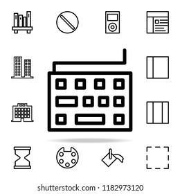 keyboard icon. web icons universal set for web and mobile