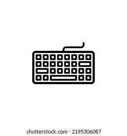 Keyboard icon for web and mobile app. keyboard sign and symbol