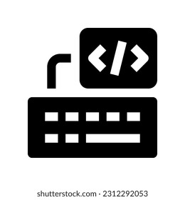 keyboard icon for your website, mobile, presentation, and logo design.