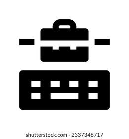 keyboard icon for your website, mobile, presentation, and logo design.