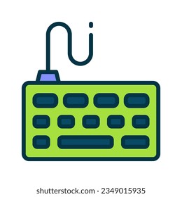 icono de teclado para tu sitio web, móvil, presentación y diseño de logotipo.