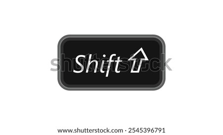 keyboard, key, button, symbol, design, icon, computer, technology, digital, interface, hardware, application, white, black, gray, letter, typography, type, font, uppercase, arrow, up, direction, input