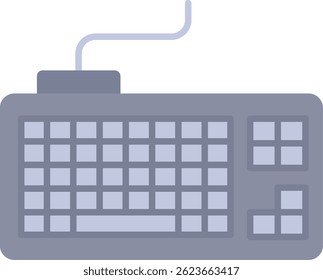 Keyboard Line vector Icon Design