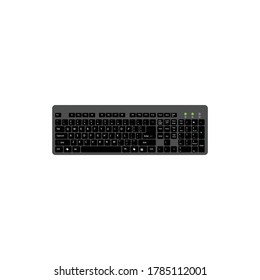 keyboard logo stock illustration design
