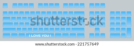 Keyboard with love