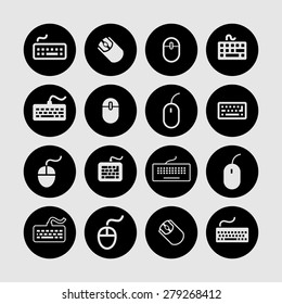 keyboard mouse icons