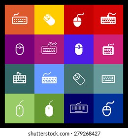 keyboard mouse icons