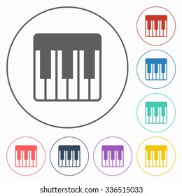 keyboard music icon