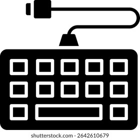 Keyboard New Icons Design Vector