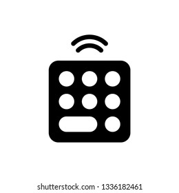 Keyboard Simple Icon Vector