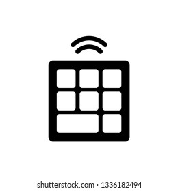 Keyboard Simple Icon Vector