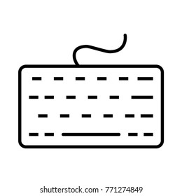  keyboard Thin Line