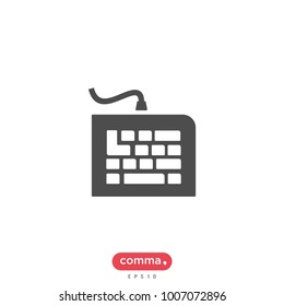 Keyboard vector icon