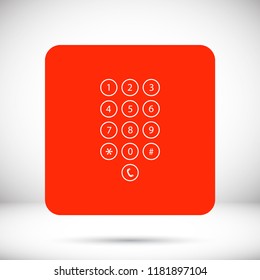 Keyboard  vector icon 