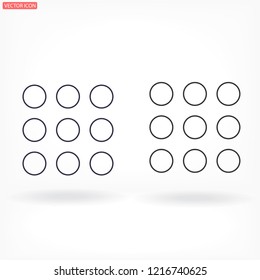 Keyboard  vector icon 