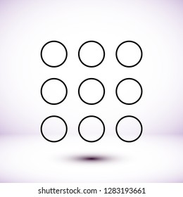 Keyboard  vector icon 