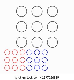Keyboard  vector icon 