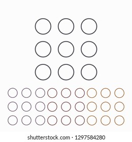 Keyboard  vector icon 