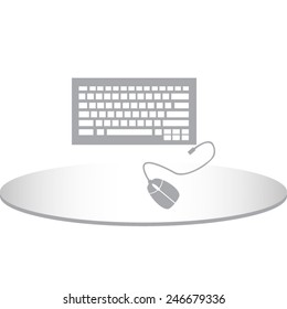 Keyboard vector icon