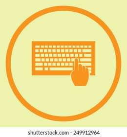 Keyboard vector icon