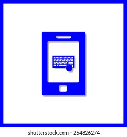 Keyboard vector icon