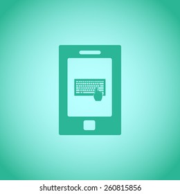 Keyboard vector icon