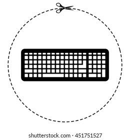 keyboard vector icon