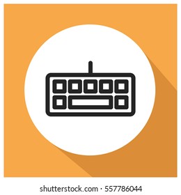 Keyboard vector icon