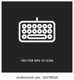 Keyboard vector icon