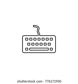 Keyboard vector icon