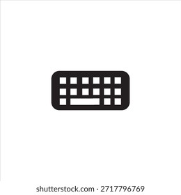 Tastatur, Vektorsymbol, Set shillouete