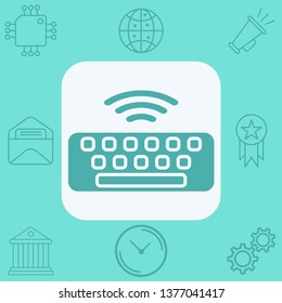 Keyboard vector icon sign symbol