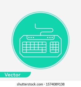 Keyboard vector icon sign symbol
