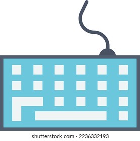 Keyboard Vector Icon which is suitable for commercial work and easily modify or edit it
