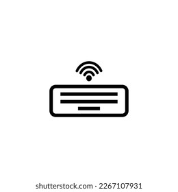 Symbol für Tastaturkabel-Zeichen. Vektorgrafik