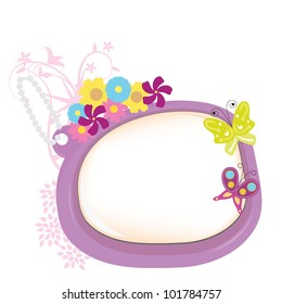keychain and birds background for greeting cards, template and others